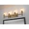 Afx Huntington 30'' Vanity, Clear Ribbed Glass Shade- Light Antique Brass Finish HNTV3011MBLB - alternate 2